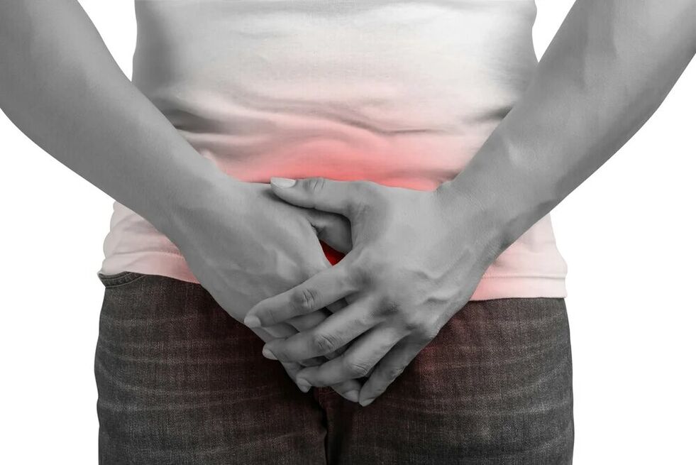 Signes de prostatite