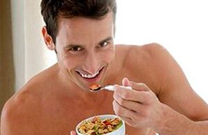 Correction nutritionnelle de la prostatite